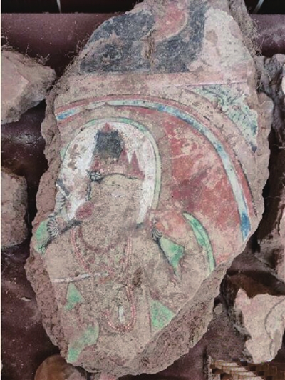 澜沧江源地区发现十三世纪古壁画